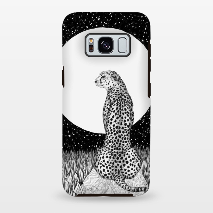 Galaxy S8 plus StrongFit Cheetah Moon by ECMazur 
