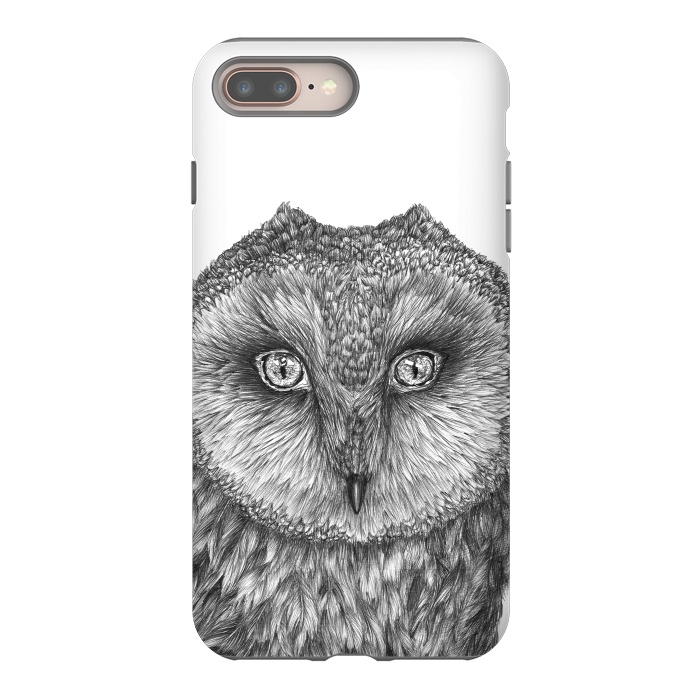 iPhone 7 plus StrongFit Little Barn Owl by ECMazur 
