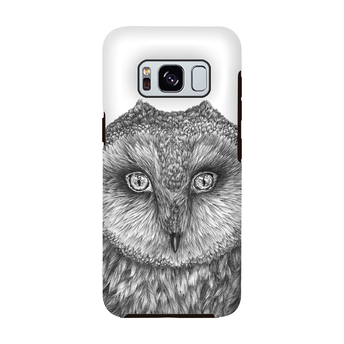 Galaxy S8 StrongFit Little Barn Owl by ECMazur 