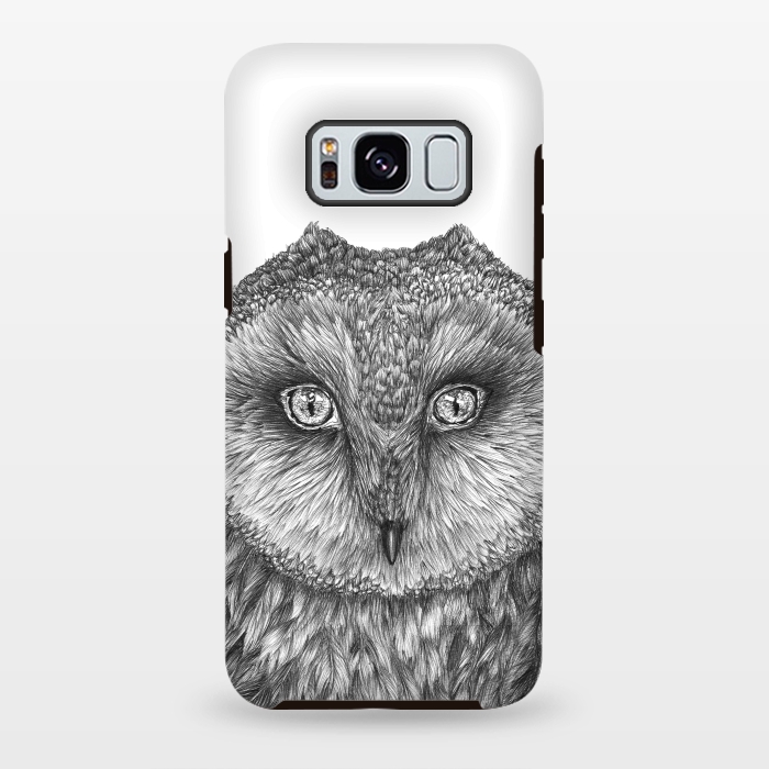 Galaxy S8 plus StrongFit Little Barn Owl by ECMazur 