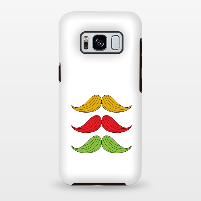 Galaxy S8 plus StrongFit mustache colors by TMSarts