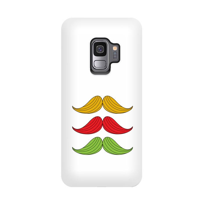 Galaxy S9 StrongFit mustache colors by TMSarts