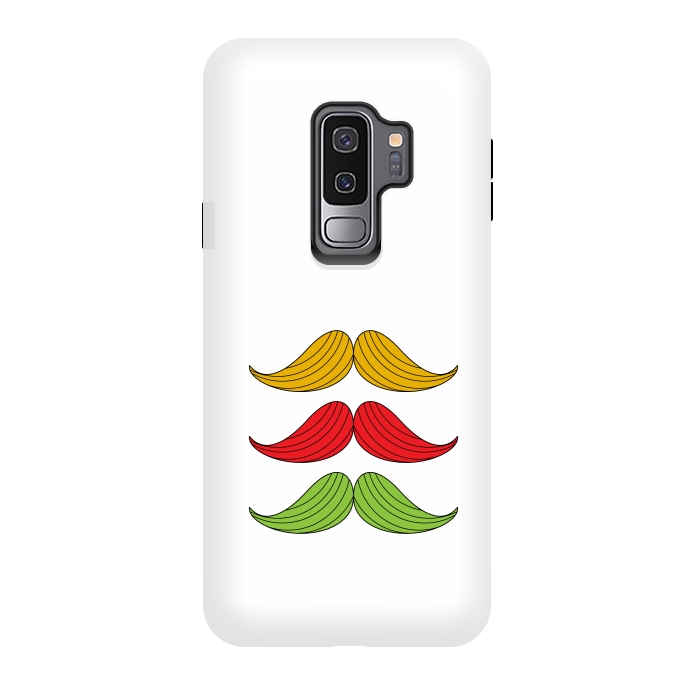 Galaxy S9 plus StrongFit mustache colors by TMSarts