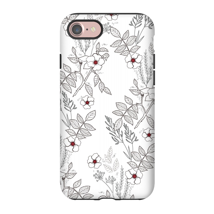 iPhone 7 StrongFit Roses by Dunia Nalu