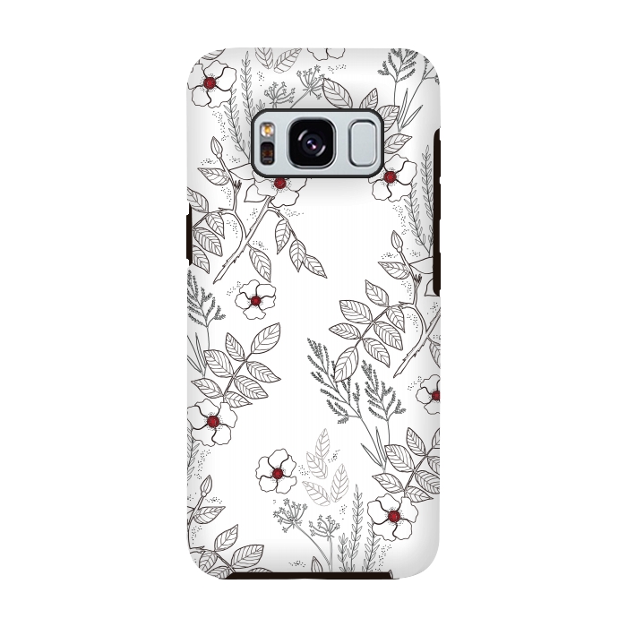 Galaxy S8 StrongFit Roses by Dunia Nalu