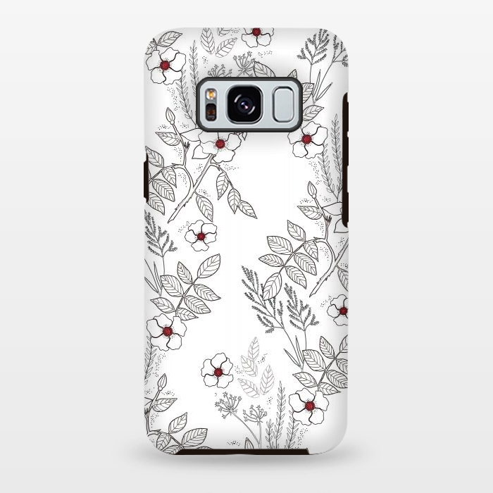 Galaxy S8 plus StrongFit Roses by Dunia Nalu