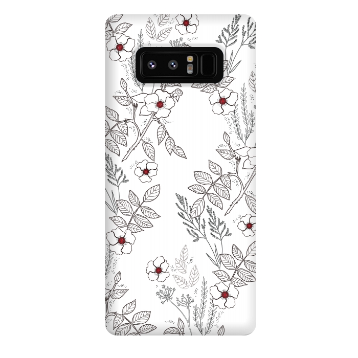 Galaxy Note 8 StrongFit Roses by Dunia Nalu