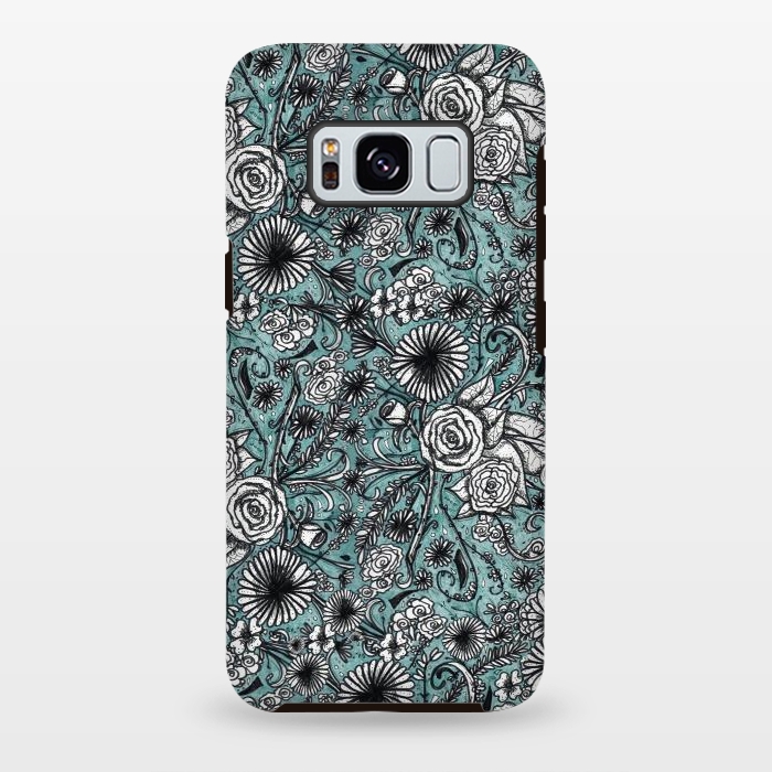Galaxy S8 plus StrongFit Flowers by Camila