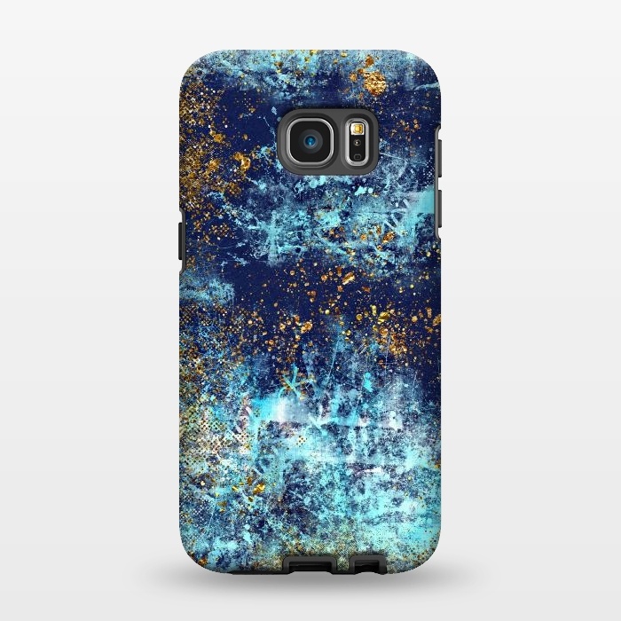 Galaxy S7 EDGE StrongFit Mermaid Seafoam at Night by  Utart