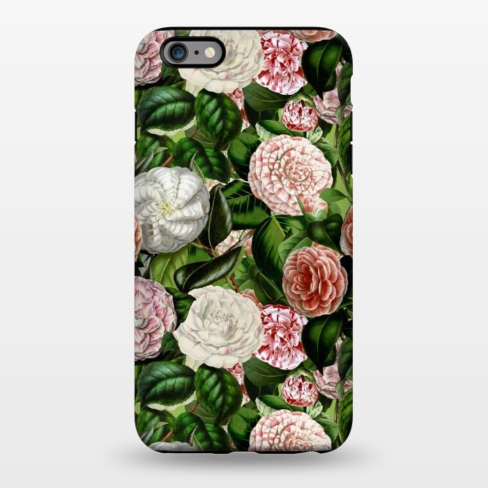 iPhone 6/6s plus StrongFit Victorian Vintage Camellia Pattern by  Utart