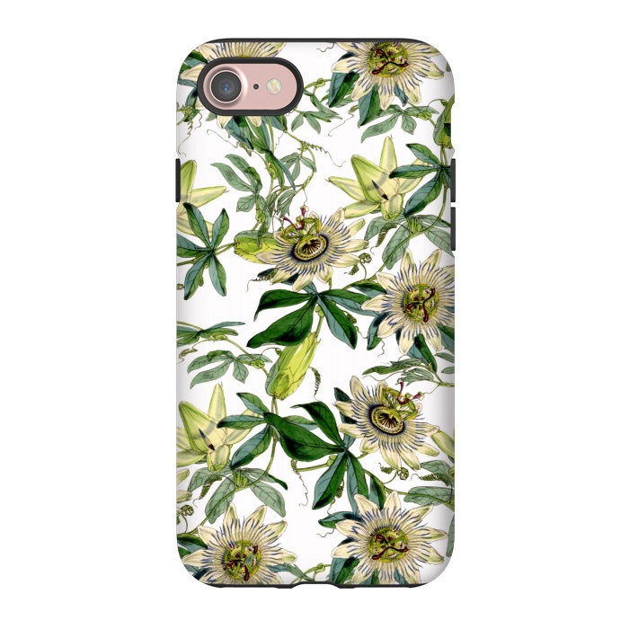 iPhone 7 StrongFit Vintage Passiflora Pattern by  Utart