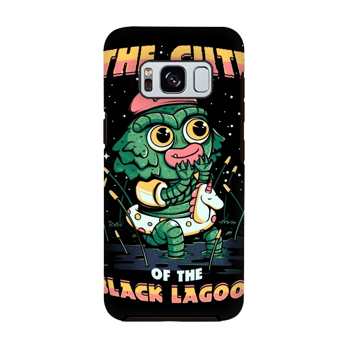 Galaxy S8 StrongFit Cute of the black lagoon! by Ilustrata