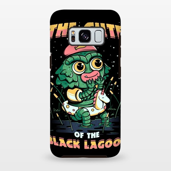 Galaxy S8 plus StrongFit Cute of the black lagoon! by Ilustrata
