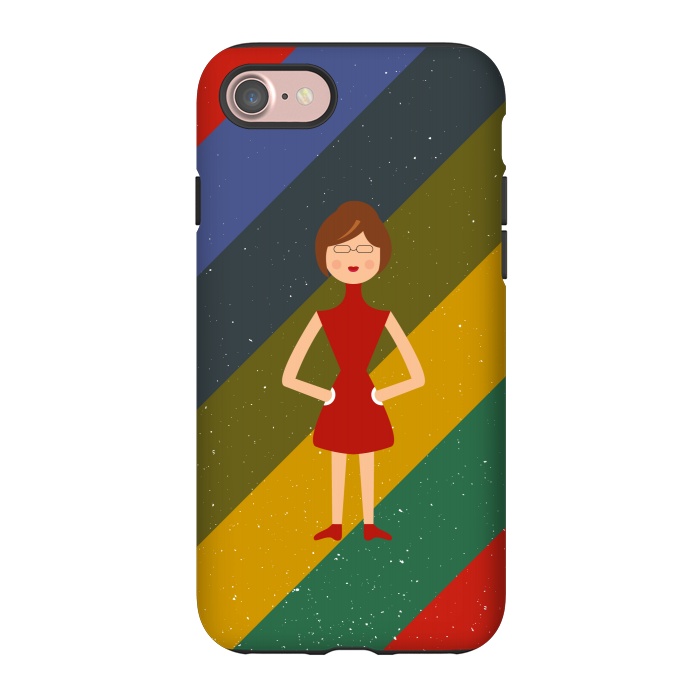 iPhone 7 StrongFit fashionable girl standing by TMSarts
