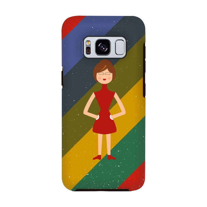 Galaxy S8 StrongFit fashionable girl standing by TMSarts