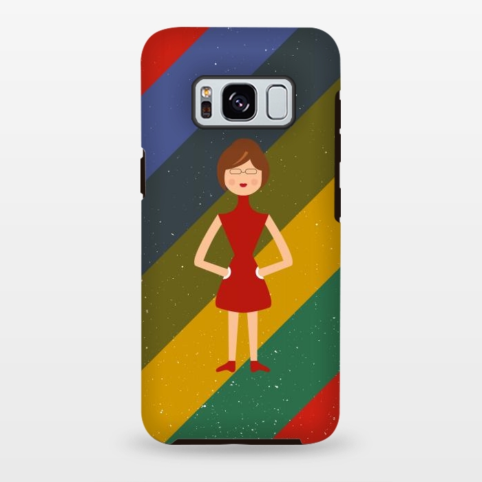 Galaxy S8 plus StrongFit fashionable girl standing by TMSarts