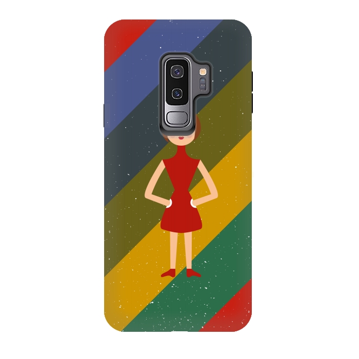 Galaxy S9 plus StrongFit fashionable girl standing by TMSarts