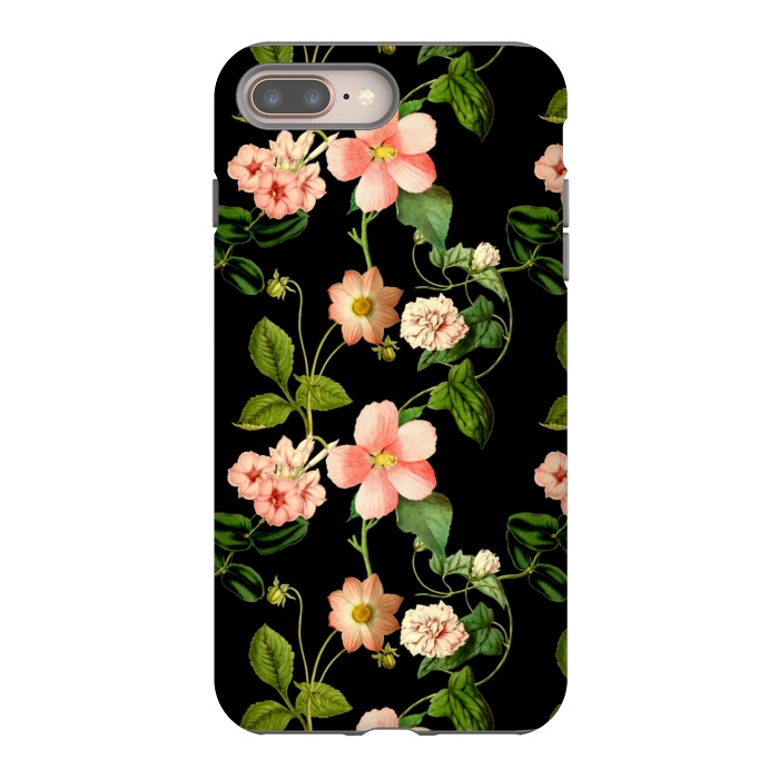 iPhone 7 plus StrongFit Beautiful vintage flowers by  Utart