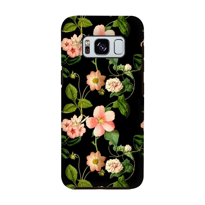 Galaxy S8 StrongFit Beautiful vintage flowers by  Utart