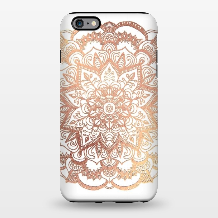 iPhone 6/6s plus StrongFit Mandala Rose-Gold Shine by ''CVogiatzi.