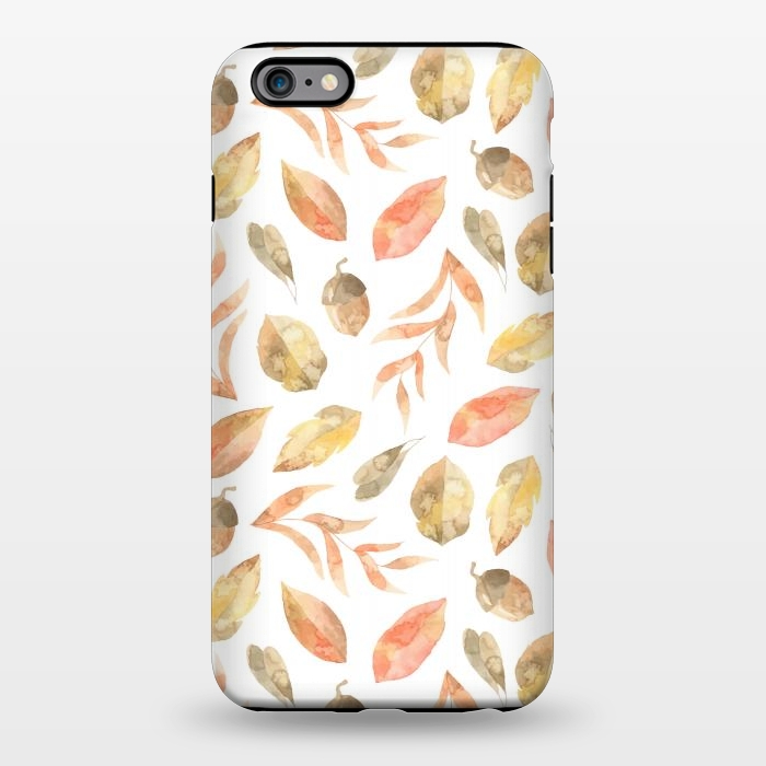 iPhone 6/6s plus StrongFit Painted Leaves by Creativeaxle