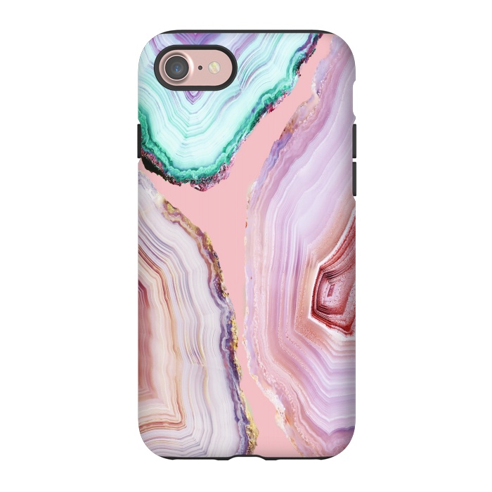 iPhone 7 StrongFit Mineral Agates #Glam collection by ''CVogiatzi.