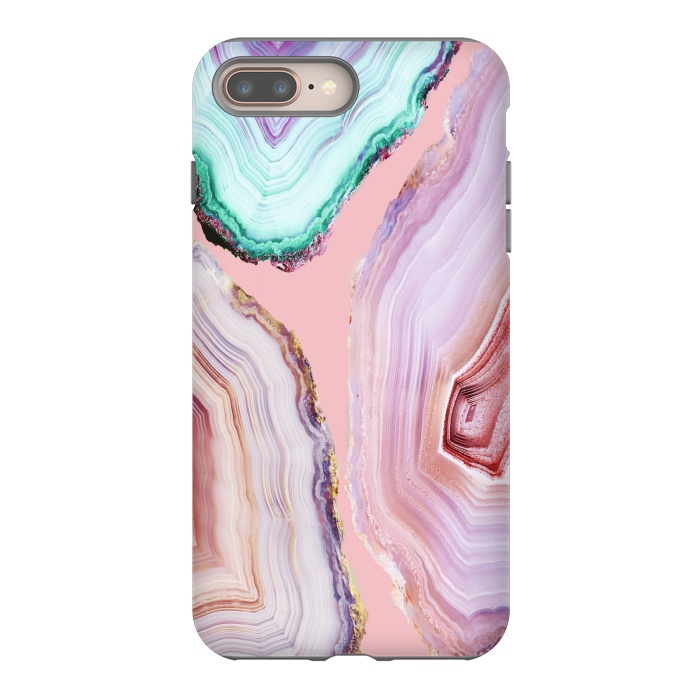 iPhone 7 plus StrongFit Mineral Agates #Glam collection by ''CVogiatzi.