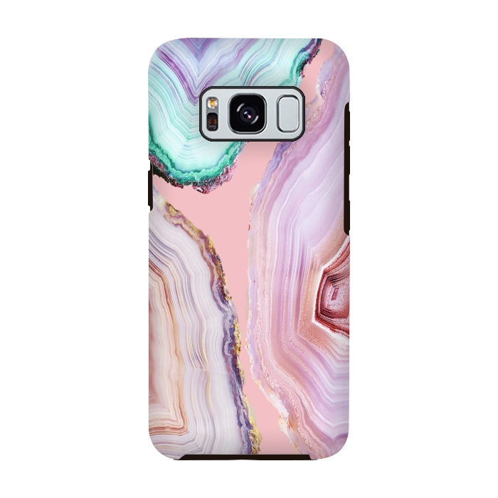 Galaxy S8 StrongFit Mineral Agates #Glam collection by ''CVogiatzi.