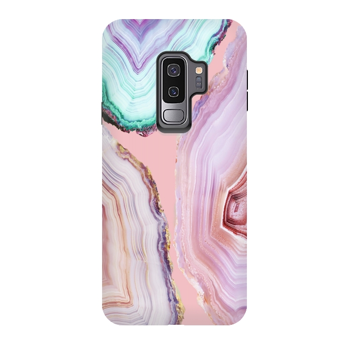 Galaxy S9 plus StrongFit Mineral Agates #Glam collection by ''CVogiatzi.