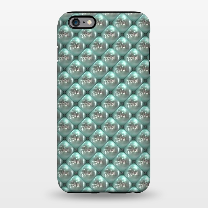 iPhone 6/6s plus StrongFit Shiny Turquoise Pearls 2 by Andrea Haase
