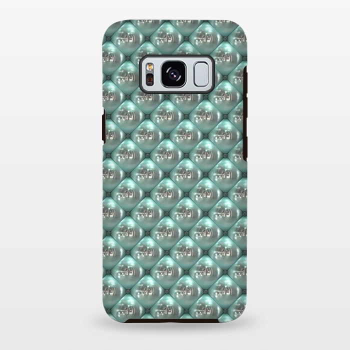 Galaxy S8 plus StrongFit Shiny Turquoise Pearls 2 by Andrea Haase