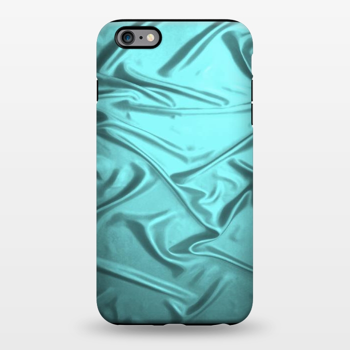 iPhone 6/6s plus StrongFit Shimmering Teal Satin by Andrea Haase