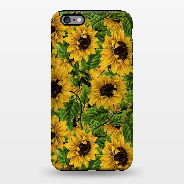 iPhone 6/6s plus StrongFit Vintage Sunflower Pattern by  Utart