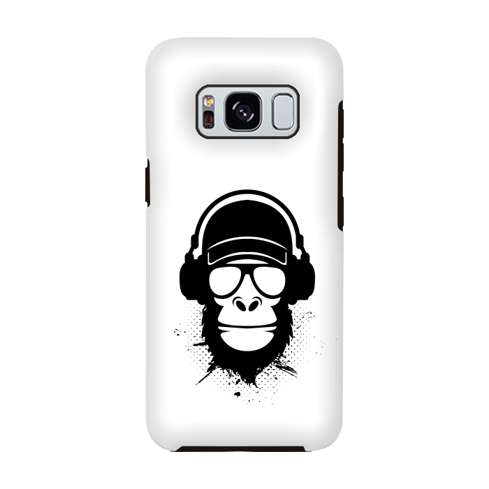 Galaxy S8 StrongFit cool dude monkey by TMSarts