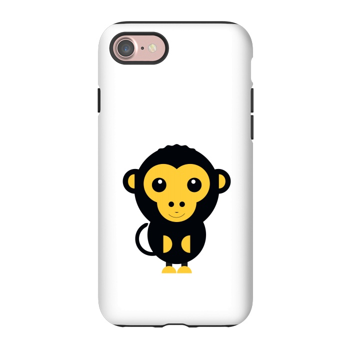 iPhone 7 StrongFit cute little baby monkey by TMSarts