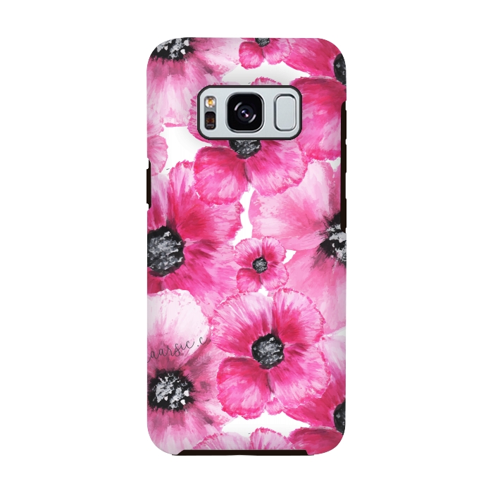 Galaxy S8 StrongFit Flores Fux by Camila