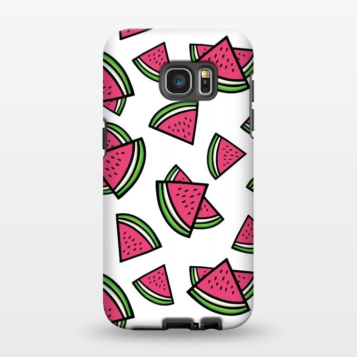 Galaxy S7 EDGE StrongFit Watermelon by Majoih