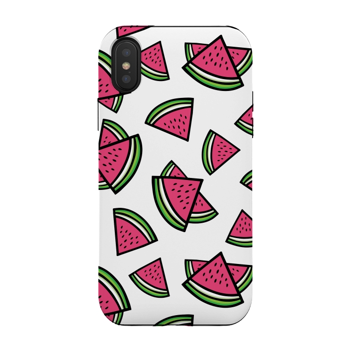 iPhone Xs / X StrongFit Watermelon by Majoih
