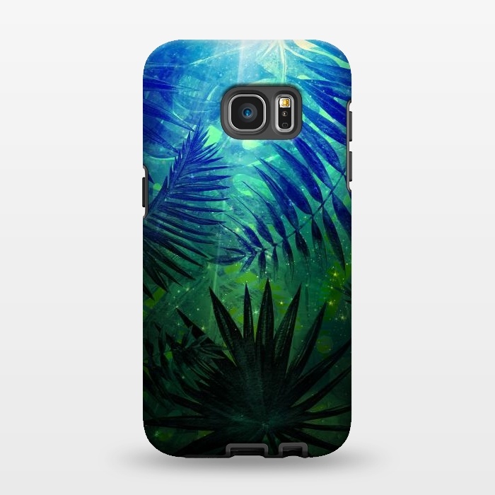 Galaxy S7 EDGE StrongFit Jungle at Night by  Utart