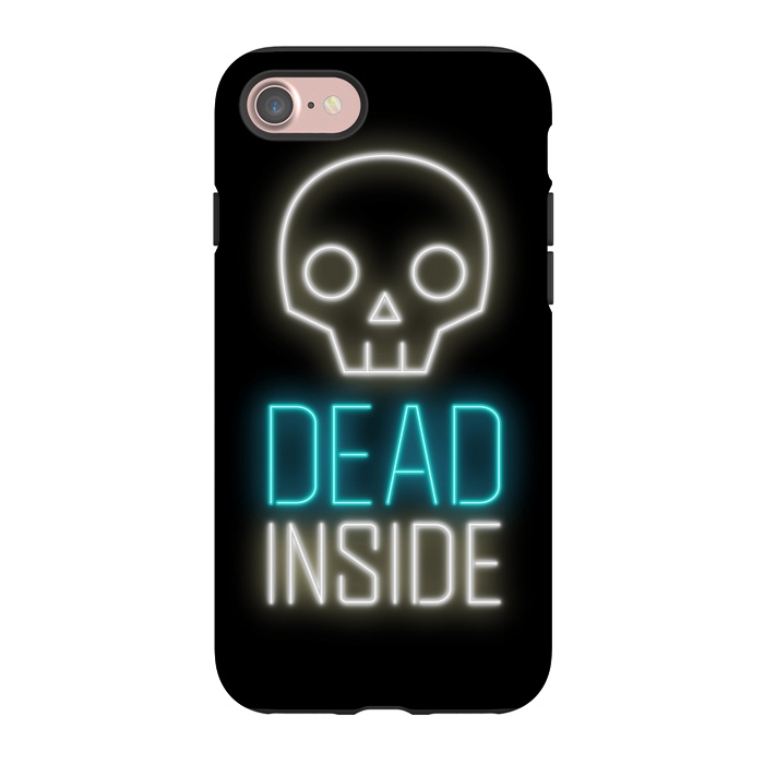 iPhone 7 StrongFit Dead inside by Laura Nagel