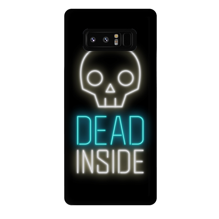 Galaxy Note 8 StrongFit Dead inside by Laura Nagel