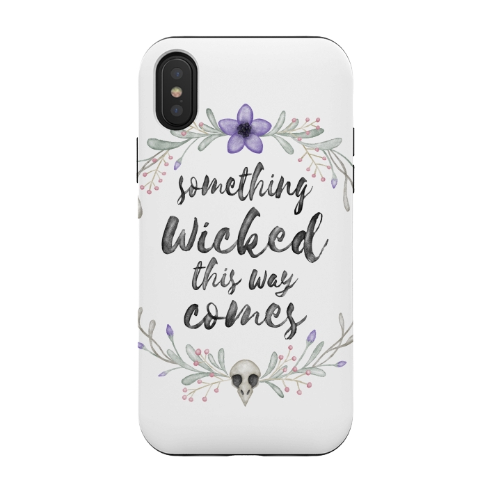 iPhone Xs / X StrongFit Something wicked by Laura Nagel