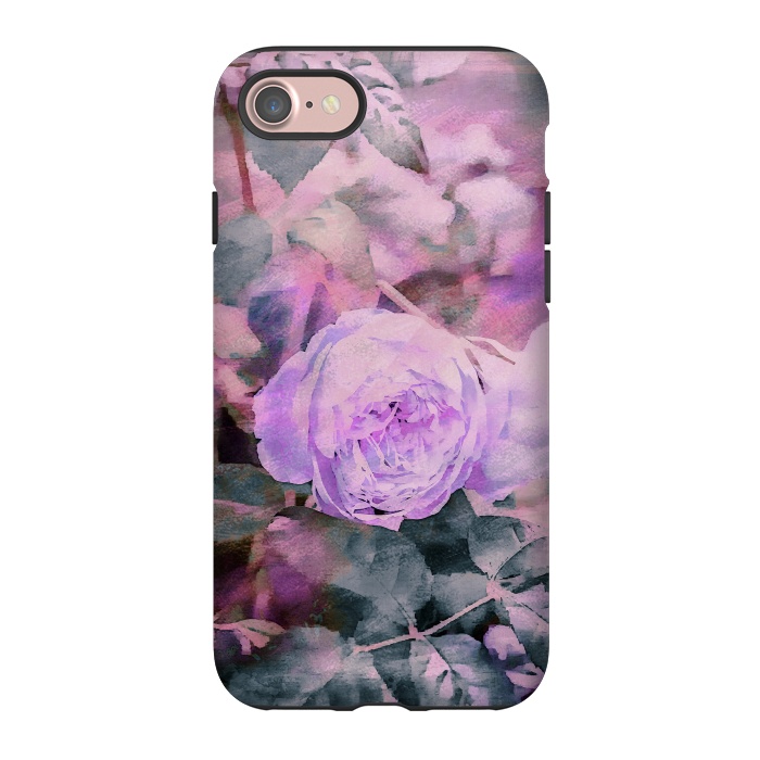 iPhone 7 StrongFit Rose Mixed Media Art by Andrea Haase