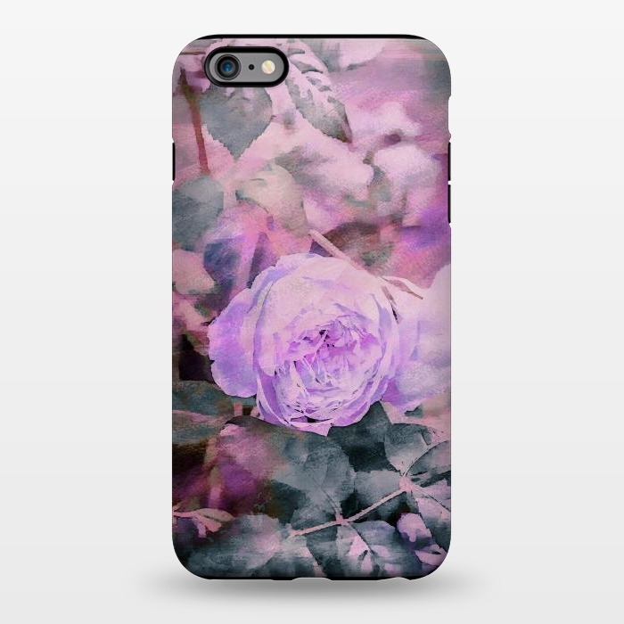iPhone 6/6s plus StrongFit Rose Mixed Media Art by Andrea Haase
