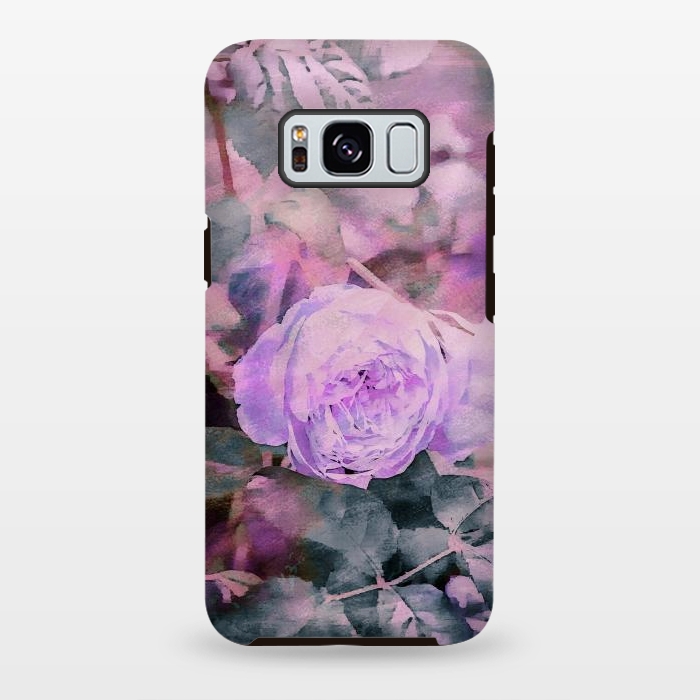 Galaxy S8 plus StrongFit Rose Mixed Media Art by Andrea Haase