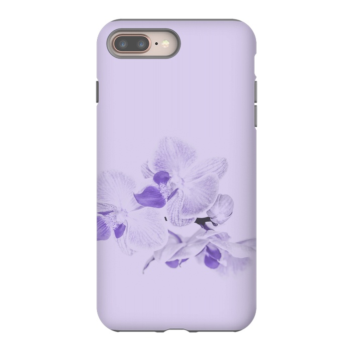 iPhone 7 plus StrongFit Purple Orchid Flower by Andrea Haase