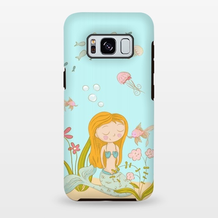 Galaxy S8 plus StrongFit Little Mermaid by  Utart