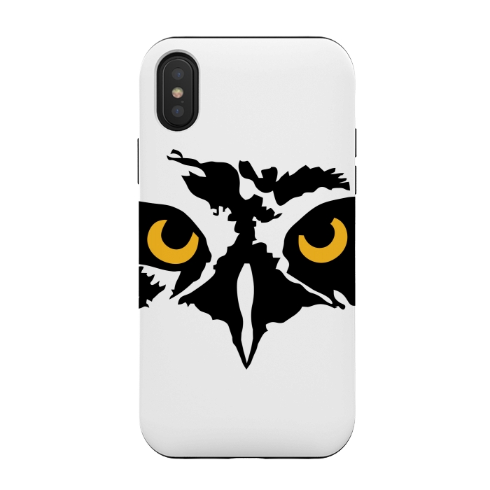 iPhone Xs / X StrongFit Night Owl by Majoih