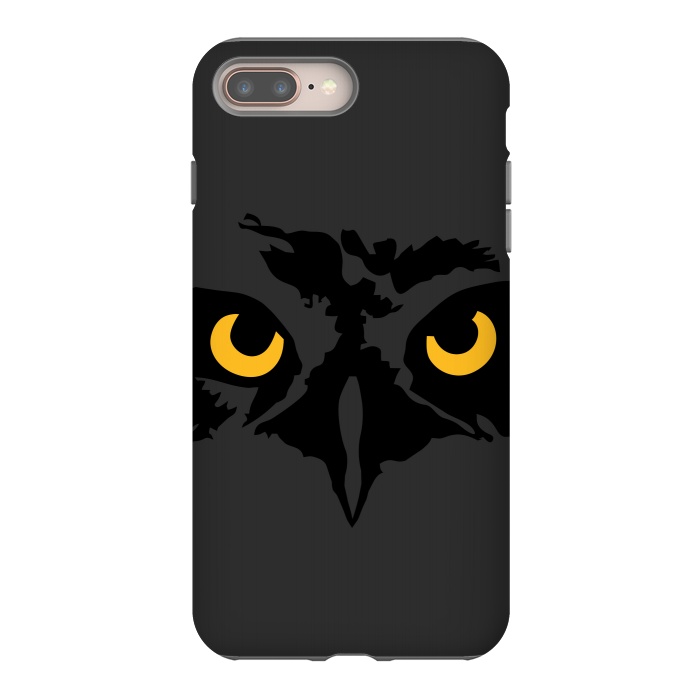 iPhone 7 plus StrongFit Dark Owl by Majoih