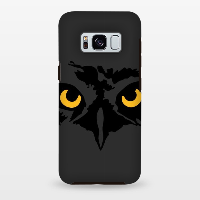 Galaxy S8 plus StrongFit Dark Owl by Majoih